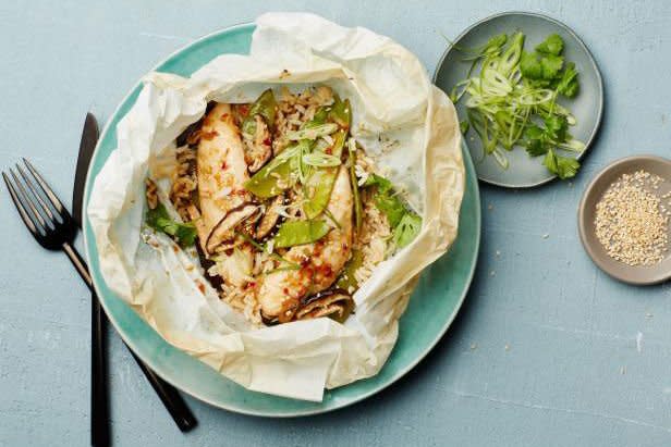 Ginger-Scallion Chicken Parchment Pack