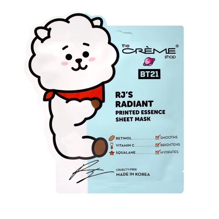 The-Creme-Shop-BT21-RJs-Radiant-Printed-Essence-Sheet-Mask