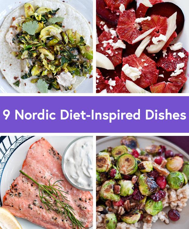 Nordic Diet-Inspired Dishes