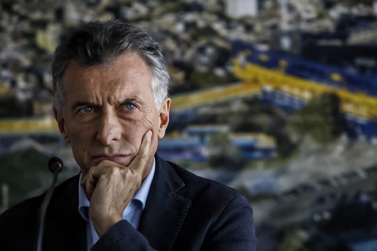 Macri, atento a una consulta; el ex presidente destacó que 