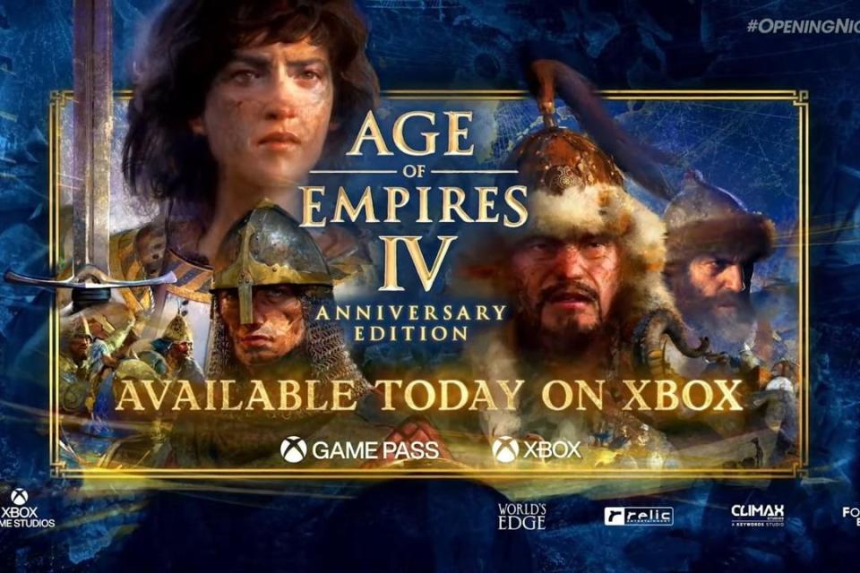 ¡Ya puedes jugar Age of Empires IV en tu Xbox!