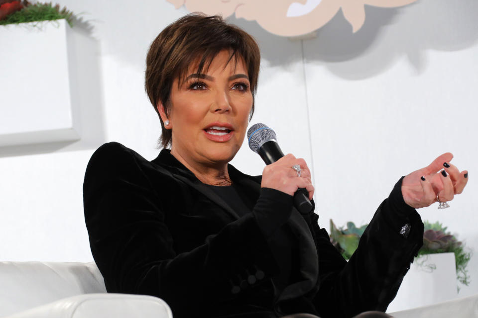Kris Jenner in January. (Photo: JC Olivera via Getty Images)