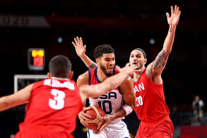 Basketball - Men - Group A - United States v Iran