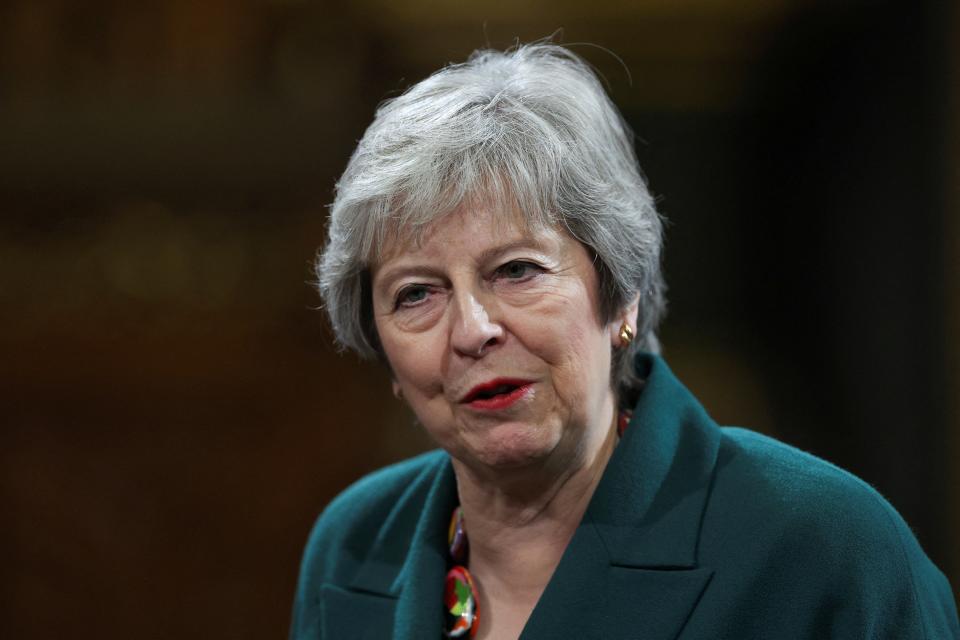 Theresa May supported the measure. (AP)