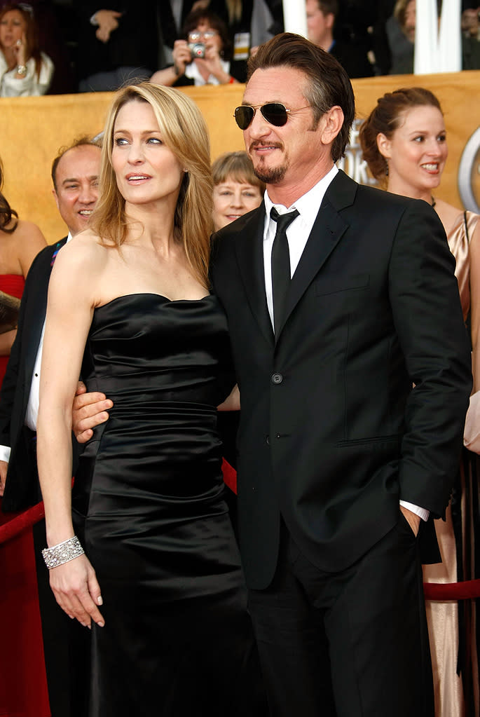 SAG Awards 2009 Robin Wright Penn Sean Penn