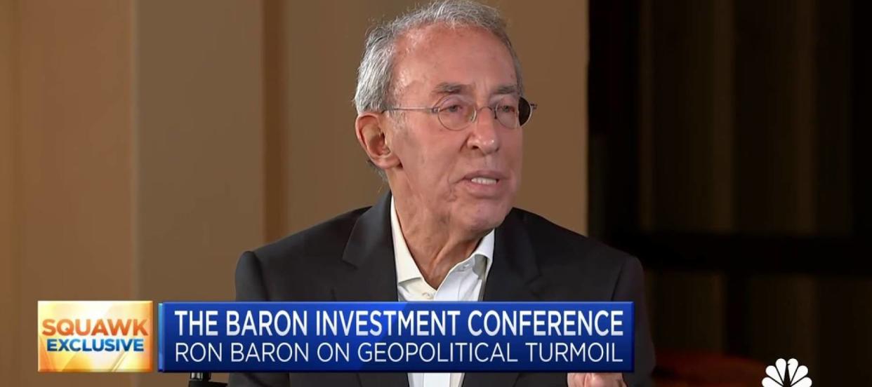 'I don't have a lot of cash': Billionaire Ron Baron says the US pays for wars, pandemics by 'making your money worth less' — and he's never owned a bond because of that. Do you agree?