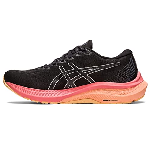 ASICS Women's GT-2000 11 Running Shoes, 7, Black/Pure Silver