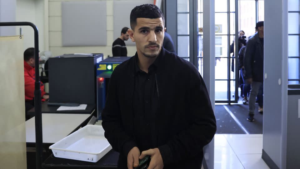 Atal, pictured at Nice courthouse, southern France, was given a suspended sentence and a fine. - Valery Hache/AFP/Getty Images