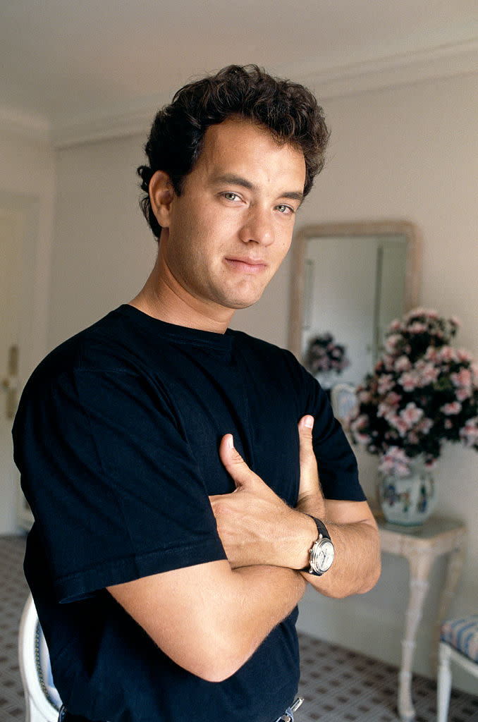 Tom Hanks promotes “Big” in this undated photo. (Photo: CHRISTOPHE D YVOIRE/Sygma via Getty Images)