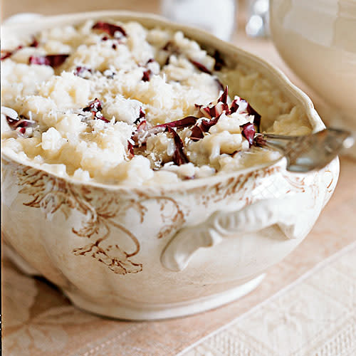 Risotto with Champagne and Radicchio