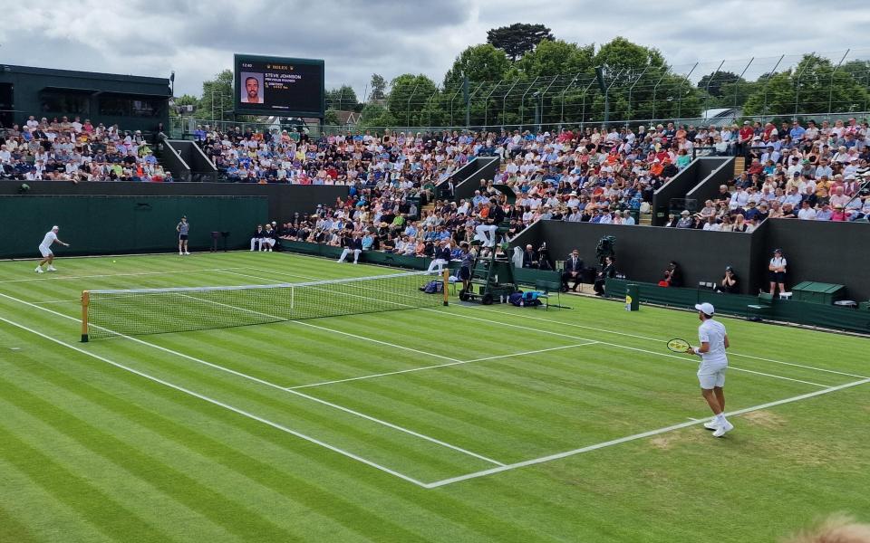 wimbledon 2022 today live score match results novak djokovic  - TELEGRAPH