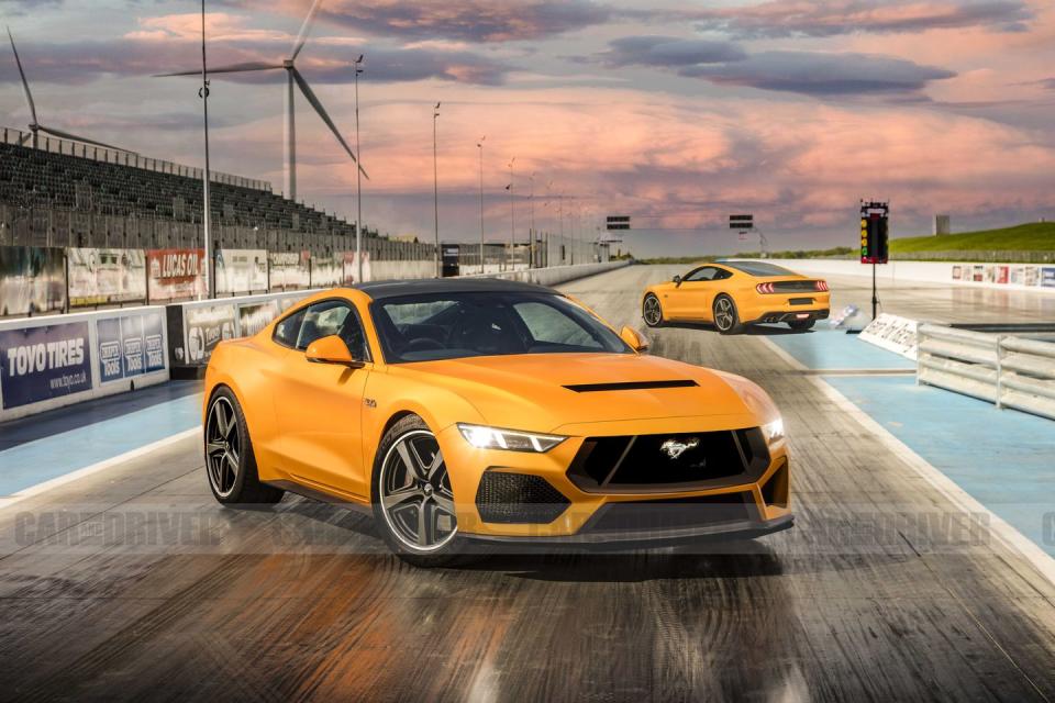 <p>The Mustang is preparing to celebrate its 60th anniversary, and the <a href="https://www.caranddriver.com/news/a39947056/2024-ford-mustang-preview/" rel="nofollow noopener" target="_blank" data-ylk="slk:latest generation;elm:context_link;itc:0;sec:content-canvas" class="link ">latest generation</a>, codenamed S650, could debut as soon as April 2023. We're expecting significant chassis enhancements, a modernized interior, and upgrades to the current turbo-four and V-8 engine options. A manual transmission is sure to stay, and a hybrid variant may join the lineup.</p><p><a class="link " href="https://www.caranddriver.com/ford/mustang" rel="nofollow noopener" target="_blank" data-ylk="slk:What We Know So Far;elm:context_link;itc:0;sec:content-canvas">What We Know So Far</a></p>