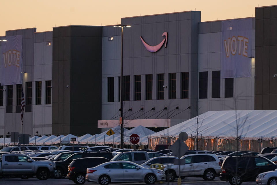 The union has decided to challenge the election results, accusing Amazon of breaking labor laws during the campaign. It's possible the National Labor Relations Board orders a new election. (Photo: Elijah Nouvelage via Getty Images)