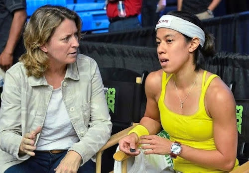 Nicol worked with Australian coach Liz Irving 