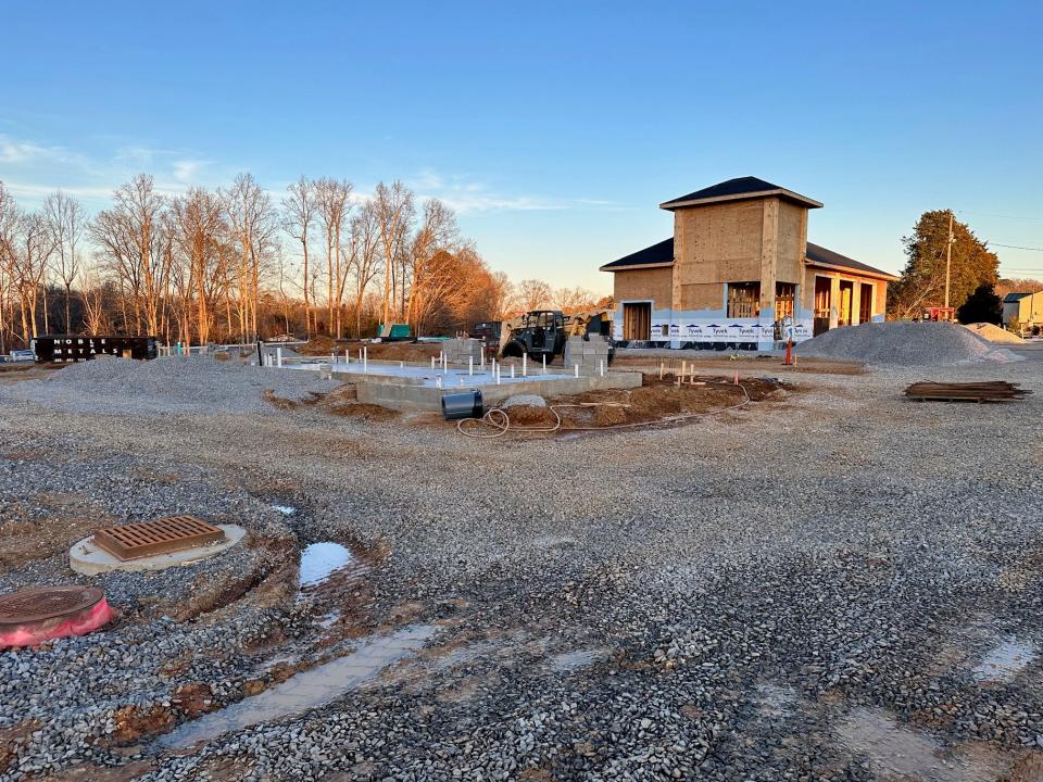 The future site of Dutch Bros Coffee is at 7618 Chapman Highway, across the street from the new Covenant Urgent Care Center.