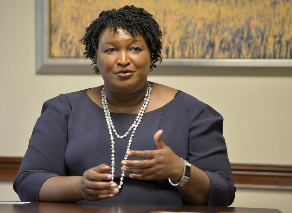 Former Georgia House minority leader Stacey Abrams is running again as the Democratic candidate for governor of Georgia.