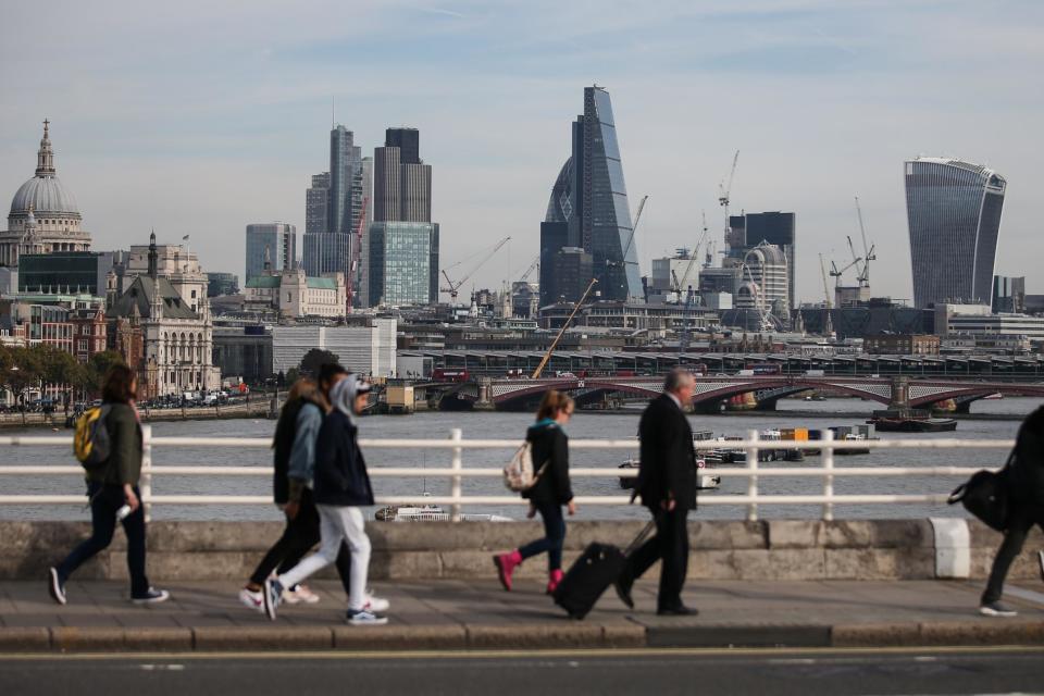 <p>Allowing top City workers in will boost the economy, says Shapps</p> (AFP/Getty Images)