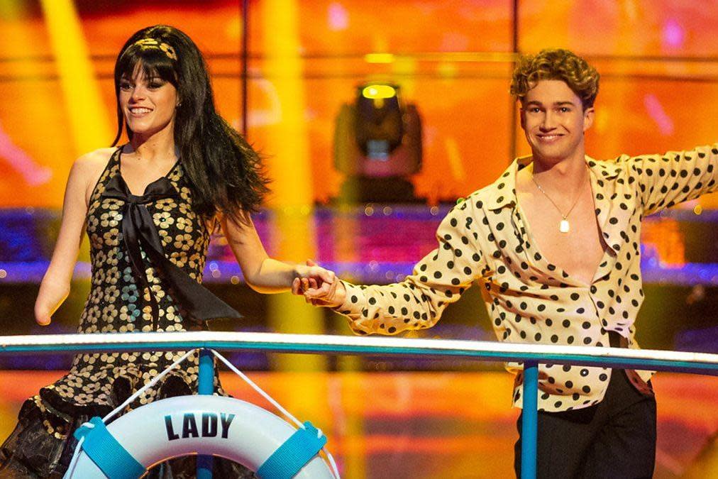 Lauren Steadman and AJ Pritchard on 'Strictly Come Dancing': BBC