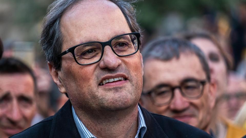 Der neue katalanische Regionalpräsident Quim Torra provoziert Madrid. Foto: Paco Freire/SOPA Images via ZUMA Wire