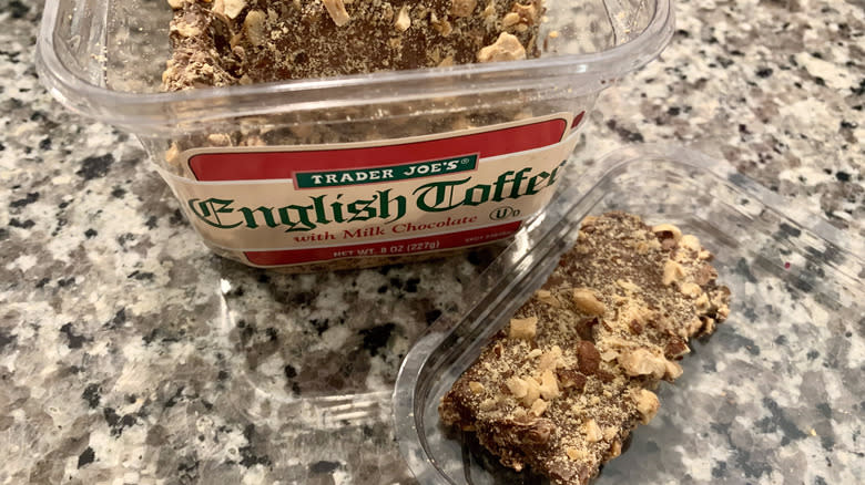 trader joe's english toffee container