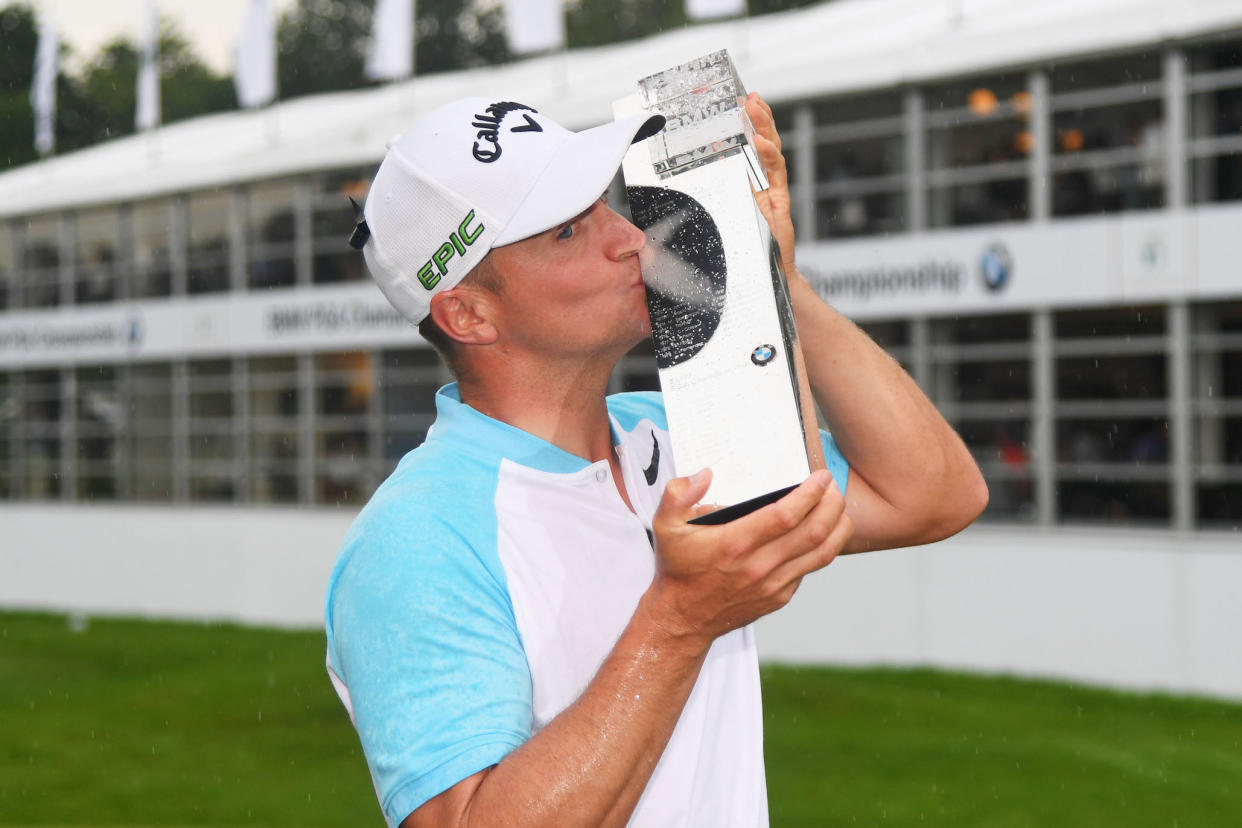 Alex Noren had a stunning final day to clinch victory: Getty