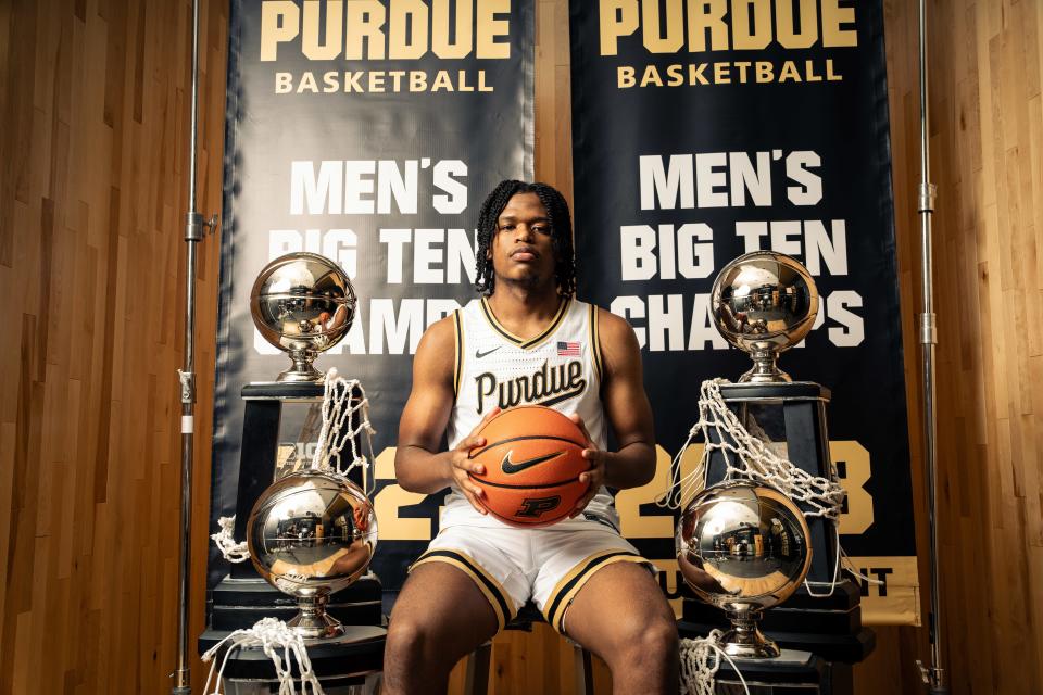 Gicarri Harris, a four-star 2024 shooting guard, committed to Purdue. Harris is the son of former Purdue All-American Glenn Robinson.