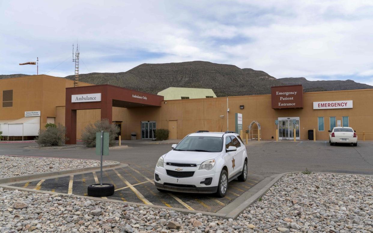 Gerald Champion Regional Medical Centre in Alamogordo, New Mexico, where Customs and Border Protection reported the death of an eight-year-old migrant from Guatemala  - AFP