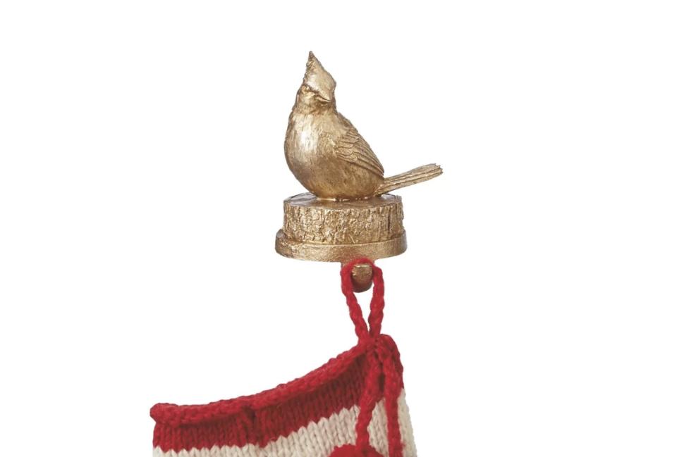 Woodland Cardinal Stocking Hanger