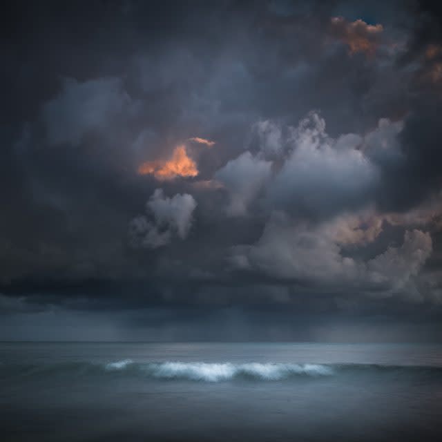 The sea at Birling Gap in East Sussex