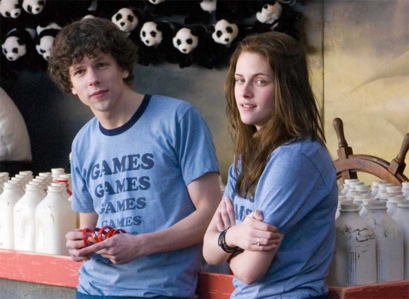 Kristen Stewart and Jesse Eisenberg