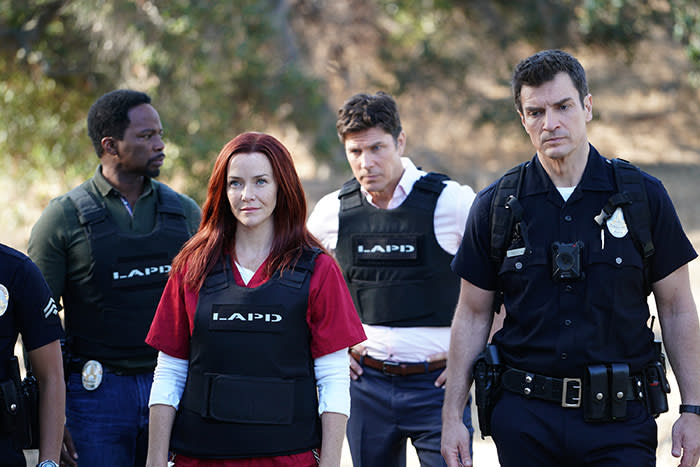 Annie Wersching en la serie The Rookie