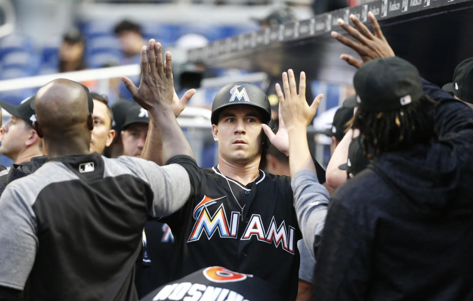 JT Realmuto is among the all-star voting snubs. (AP Photo)