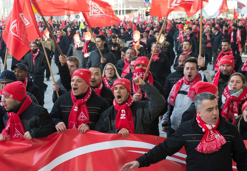 Im Vergleich zu anderen Ländern wird in Deutschland wenig gestreikt. (Bild: Getty Images)