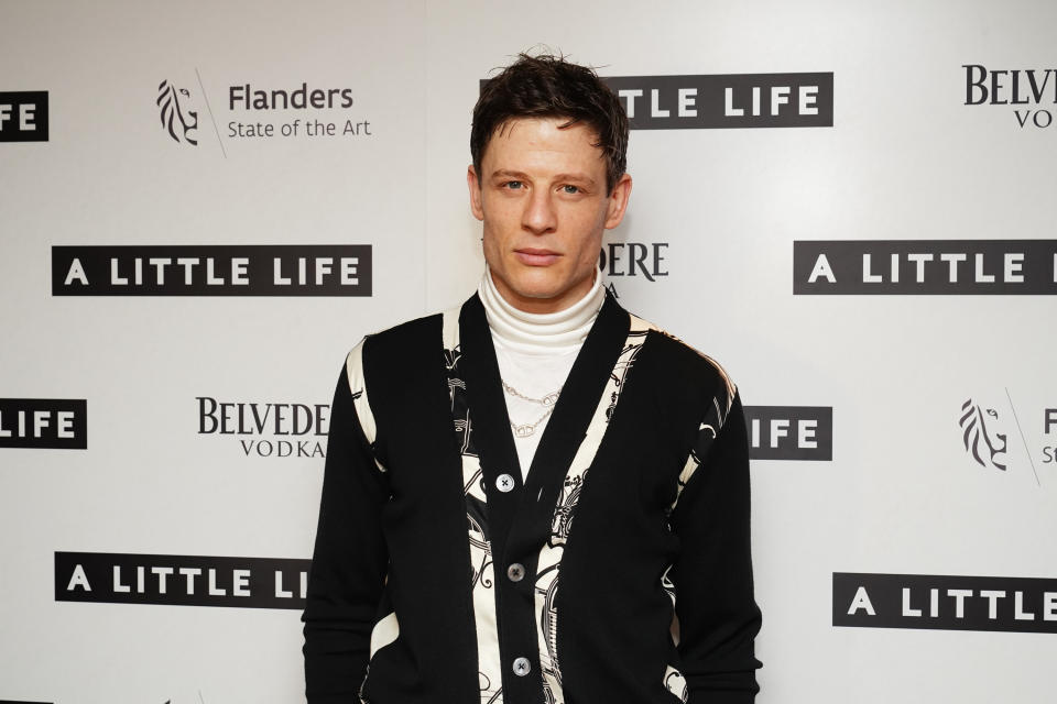 James Norton, pictured, who has shared how he managed his diabetes during the run of A Little Life. (Getty Images)