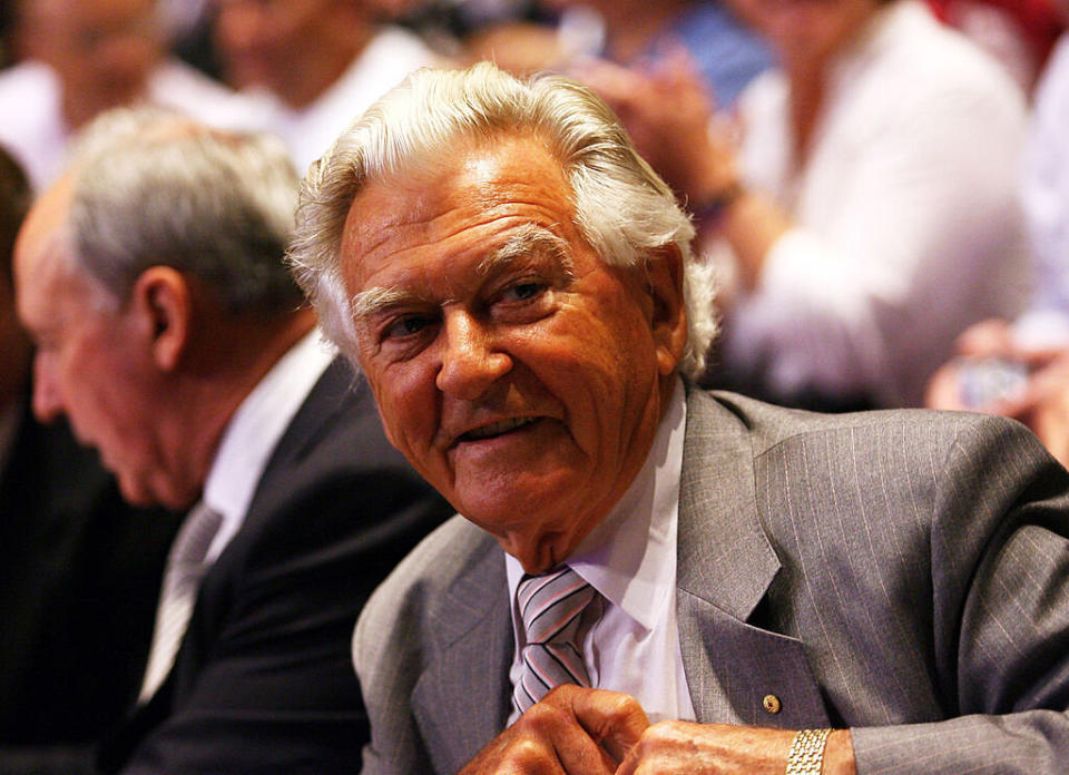 Former Prime Minister of Australia Bob Hawke. Source: Bradley Kanaris/Getty Images