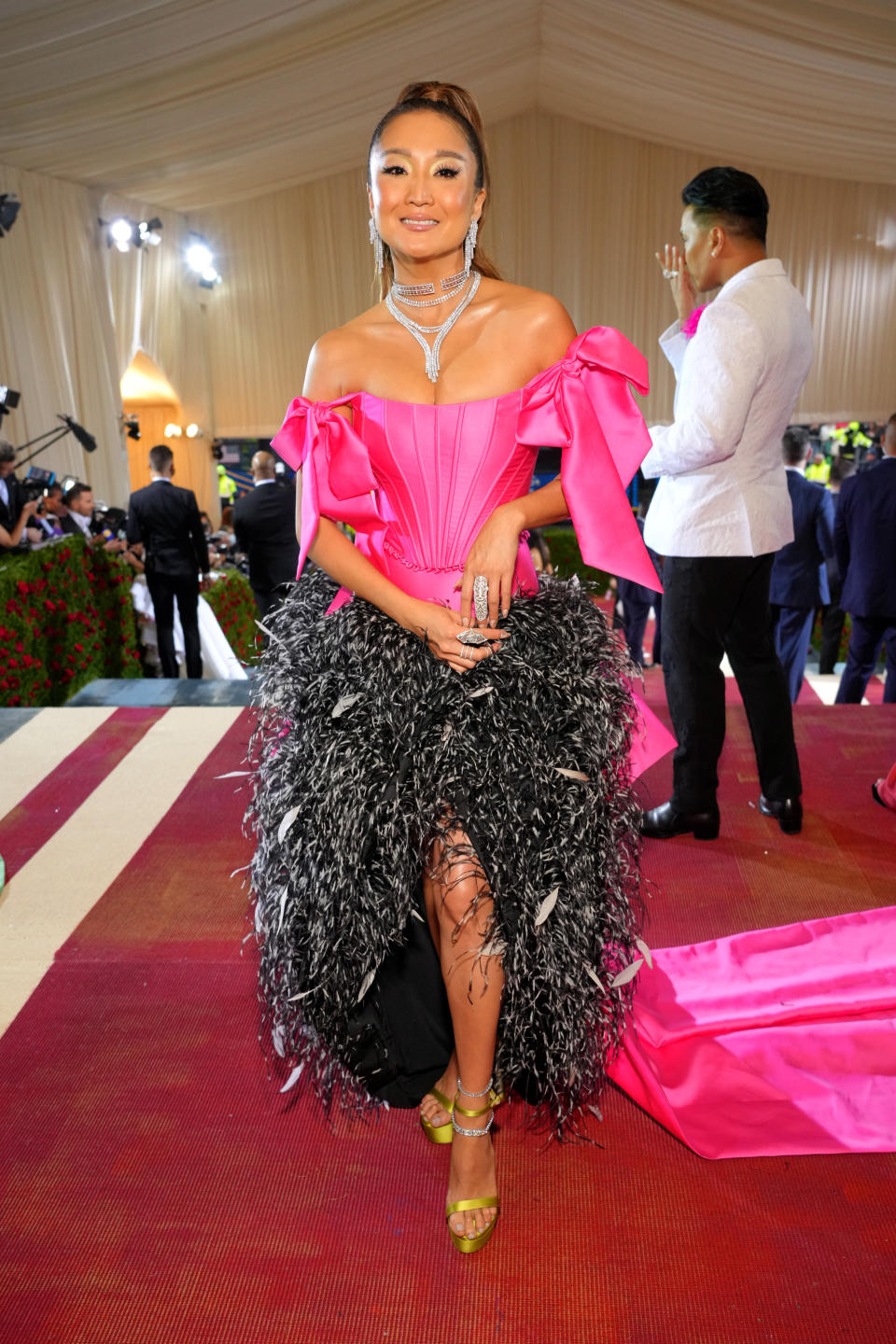 Ashley Park Met Gala red carpet 2022