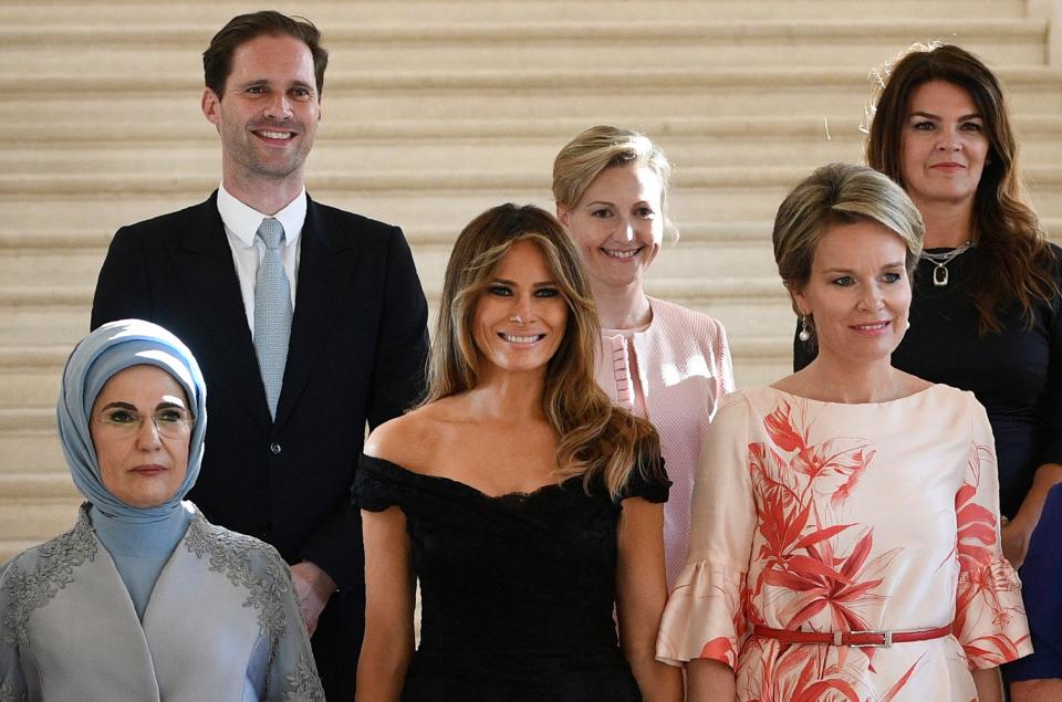 Spouses of world leaders at the G7 summit