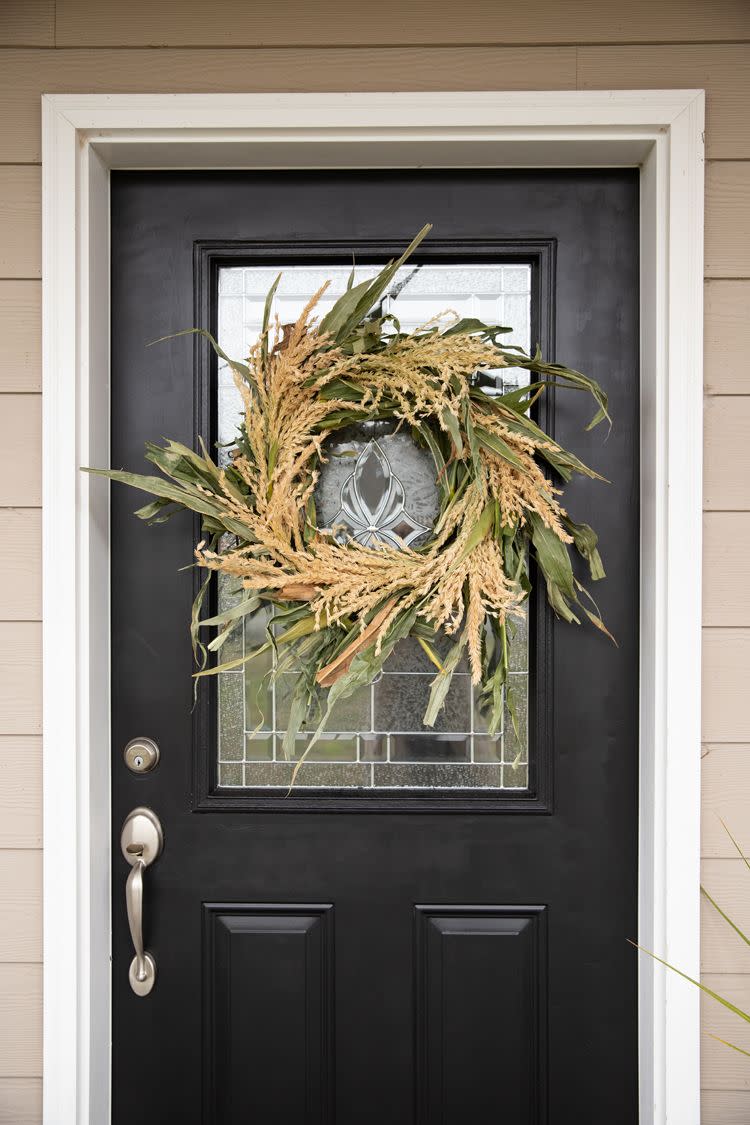 Corn Stalk Wreath