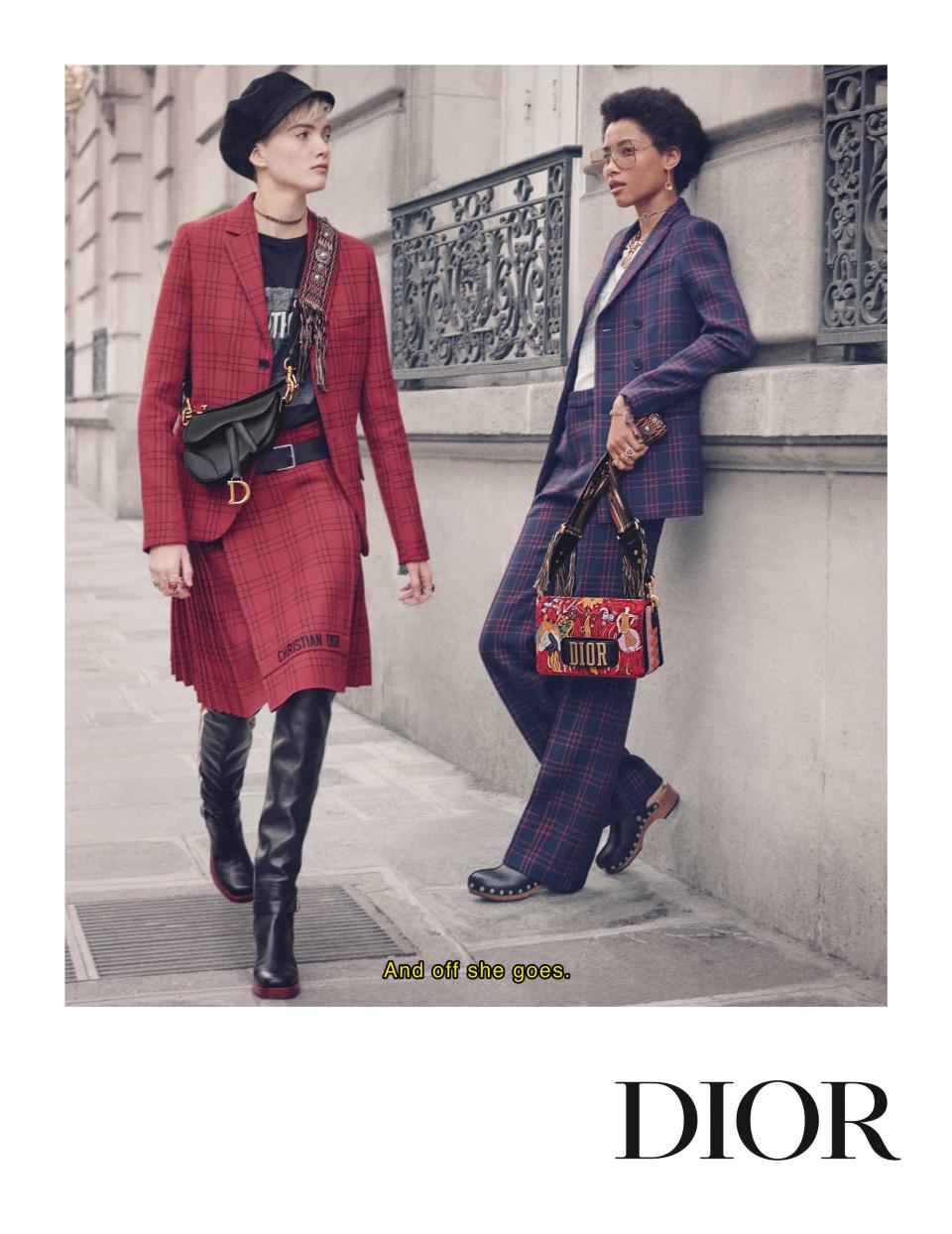 <p><strong>Models:</strong> Ruth Bell and Lineisy Montero <br><strong>Photographer:</strong> Pamela Hanson <br>(Photo: Courtesy of Dior) </p>