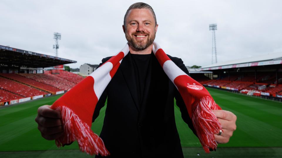 Aberdeen manager Jimmy Thelin