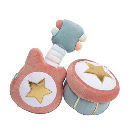 <p><strong>GUND</strong></p><p>amazon.com</p><p><strong>$19.94</strong></p><p>This guitar and drum are soft like your kids’ favorite stuffed animals, but <strong>they play music and light up</strong> to a rhythmic beat. The <a href="https://www.amazon.com/dp/B08CBCS85F?tag=syn-yahoo-20&ascsubtag=%5Bartid%7C10055.g.5152%5Bsrc%7Cyahoo-us" rel="nofollow noopener" target="_blank" data-ylk="slk:drum;elm:context_link;itc:0;sec:content-canvas" class="link ">drum</a> and <a href="https://www.amazon.com/dp/B08BLLJ5DZ?tag=syn-yahoo-20&ascsubtag=%5Bartid%7C10055.g.5152%5Bsrc%7Cyahoo-us" rel="nofollow noopener" target="_blank" data-ylk="slk:guitar;elm:context_link;itc:0;sec:content-canvas" class="link ">guitar</a> have to be purchased separately, though. <em>Ages 0+</em></p>