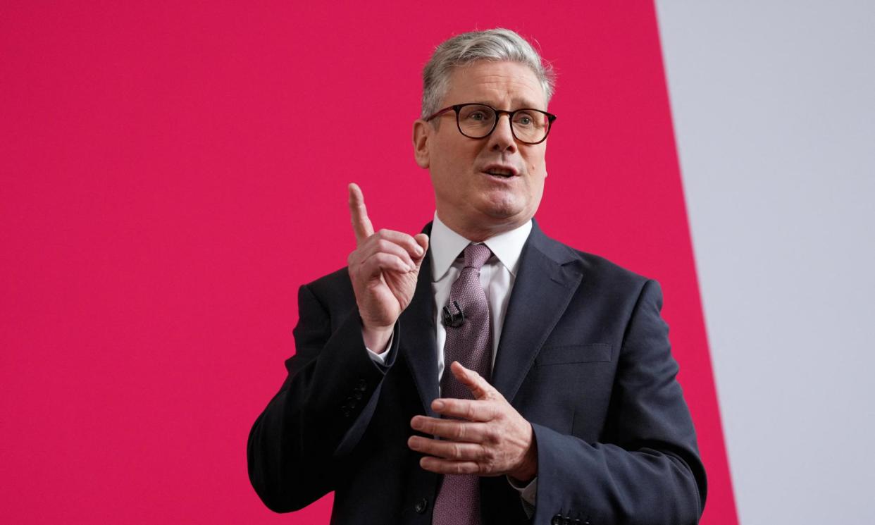 <span>‘Keir Starmer has identified as one, which is good and interesting, though somewhat of a shock.’</span><span>Photograph: Reuters</span>