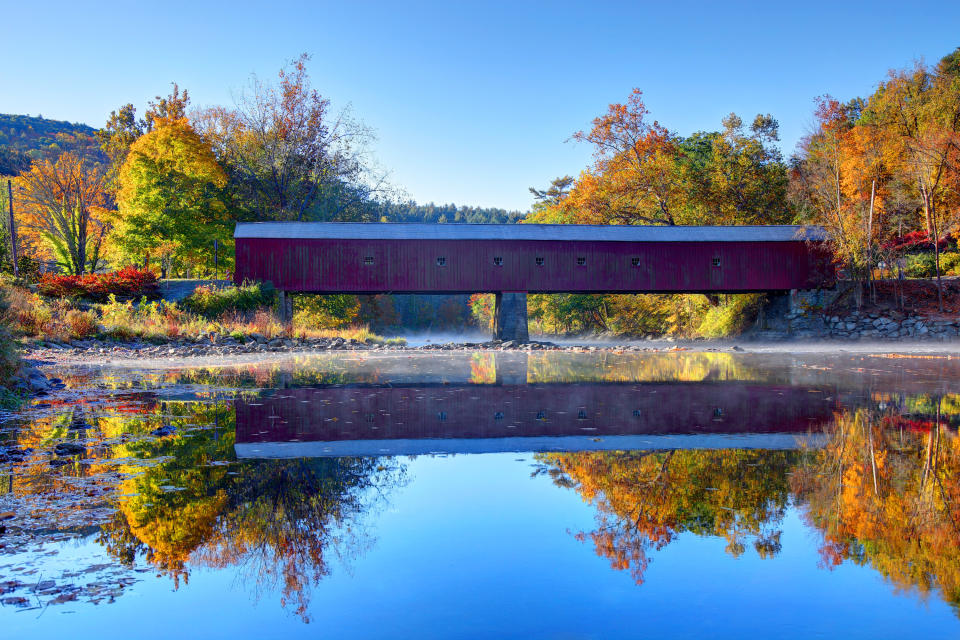 West Cornwall Covered Bridge in Connecticut