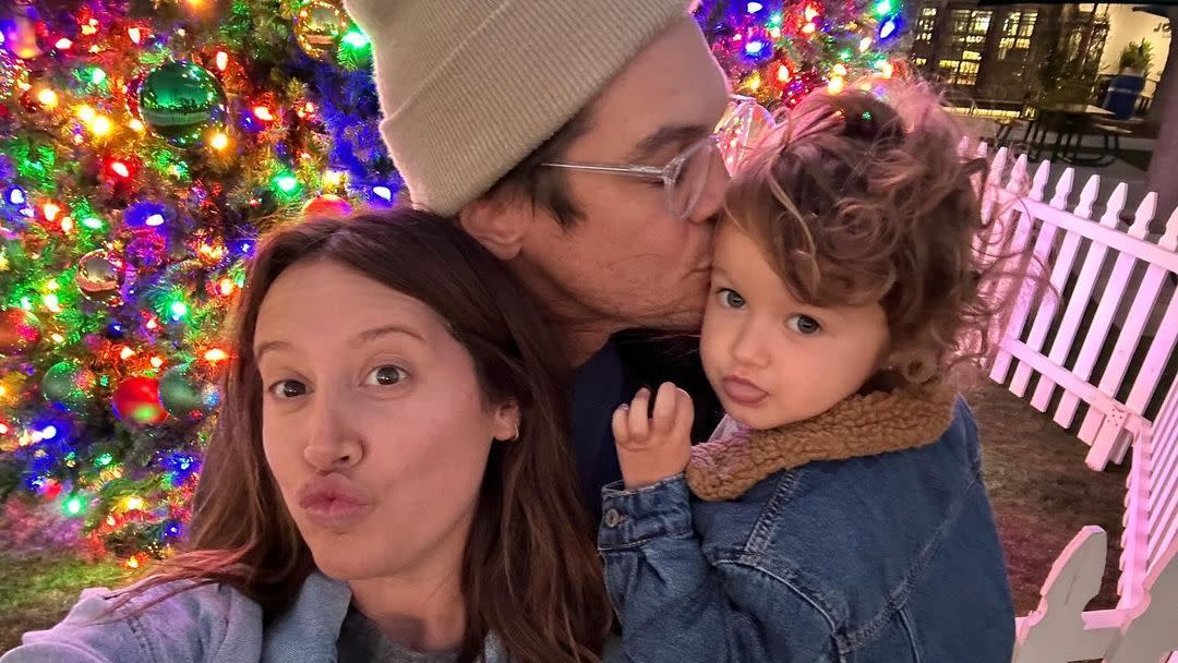 ashley tisdale, christopher french, and their daughter jupiter