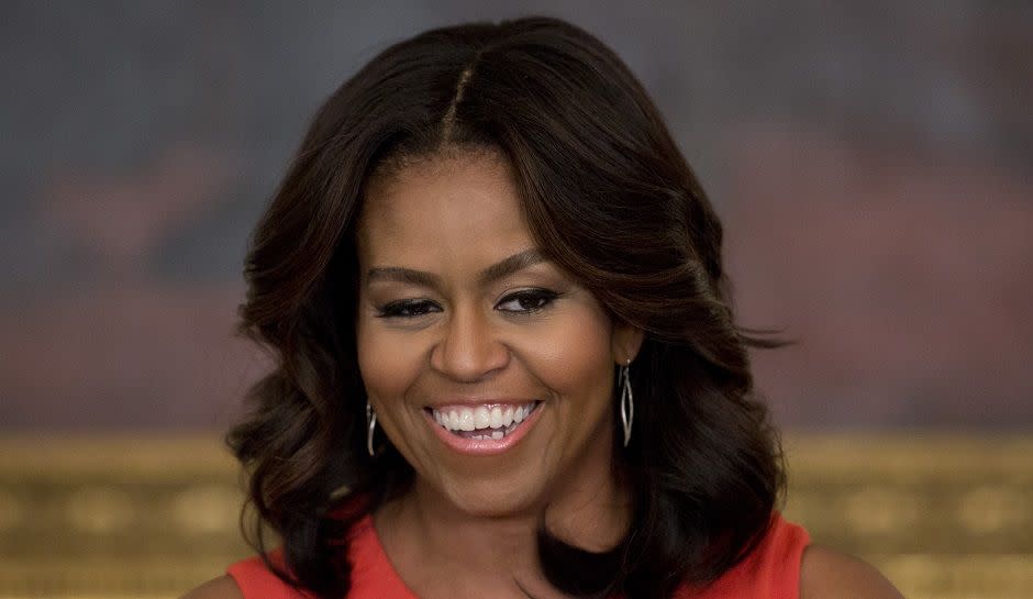 Michelle Obama Smiling
