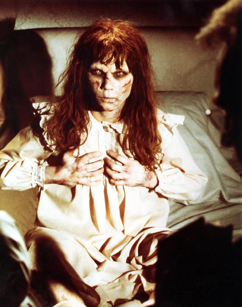 Regan (Linda Blair) was possessed by the demon Pazuzu in the original 1973 classic "The Exorcist."