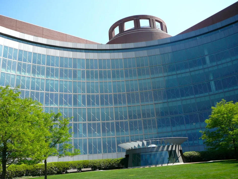 The Joseph J. Moakley Courthouse in South Boston.