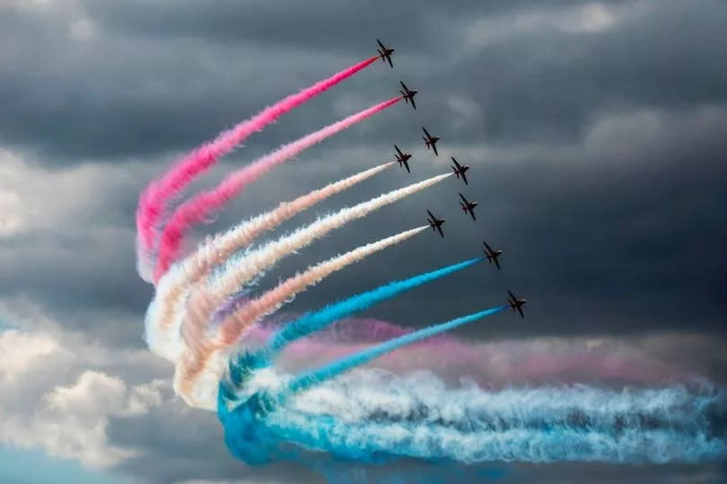 The Red Arrows will perform in Cleethorpes on Saturday, June 29