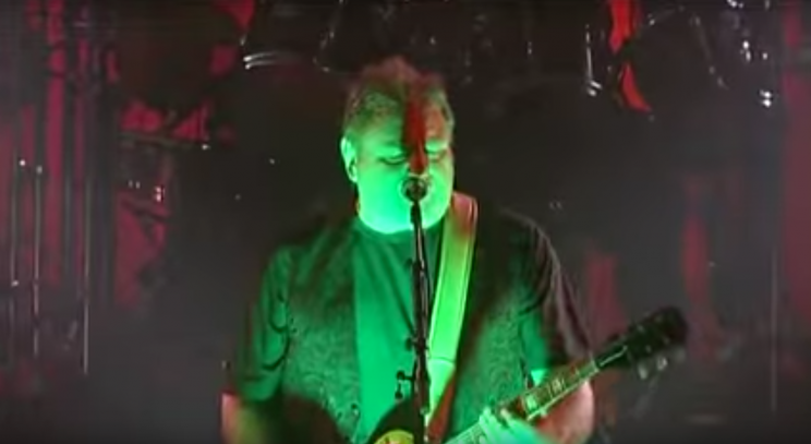 Greg Lake performs 