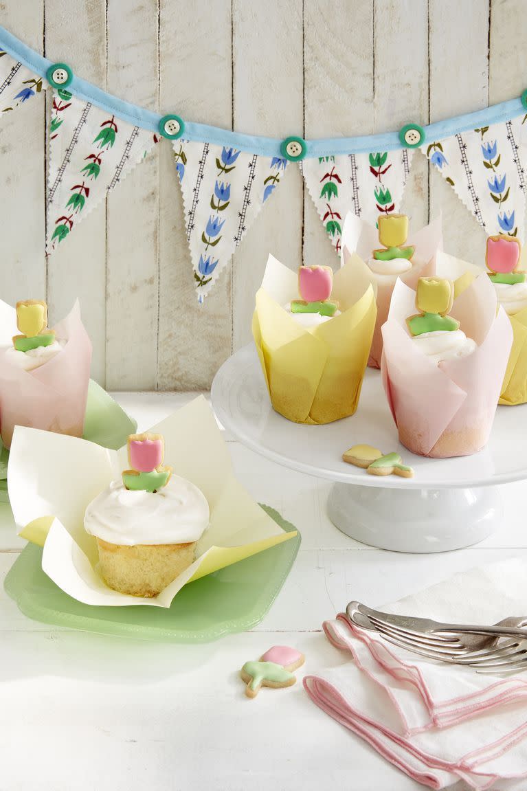 Tulip Cupcakes